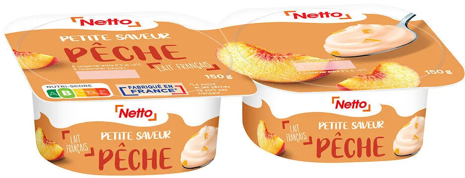 Petite saveur peche 2x150g