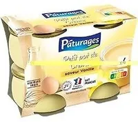 Ppc petit pot de creme saveur vanille 4x100g