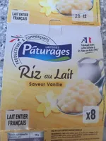 RIZ AU LAIT SAVEUR VANILLE 8 x 115g