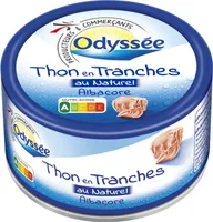 Thon albacore au naturel en tranches