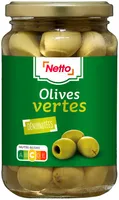Bocal 37cL Olives vertes dénoyautées160G