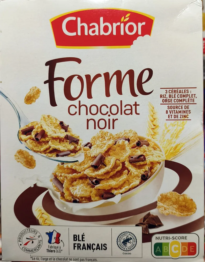 Forme & chocolat noir
