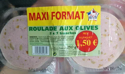 Roulade aux olives (2 x 7 tranches)