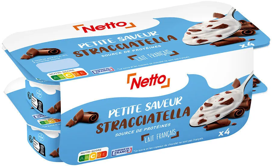 Petite saveur stracciatella 4x150g