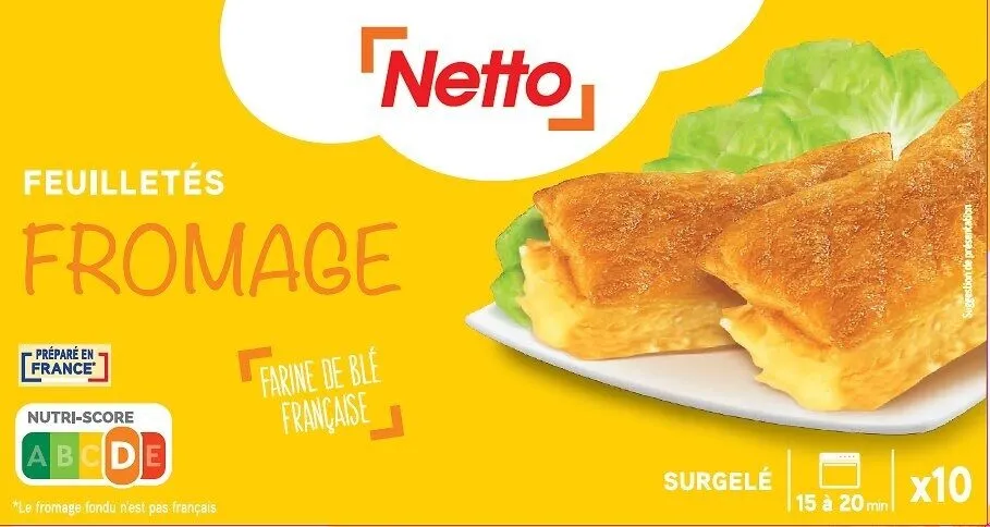 Feuilletés Fromages x10