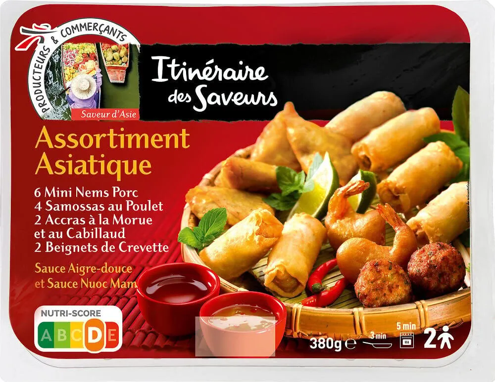 ASSORTIMENT ASIATIQUE 380g
