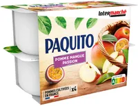 COUPELLES Spécialité de fruits Pommes mangues passion - 4 x 100 g