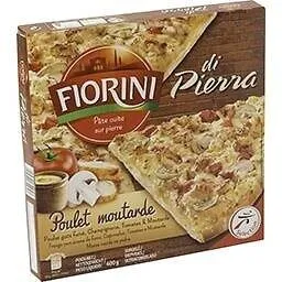 Pizza Di Pierra Poulet Moutarde surgelée 400g