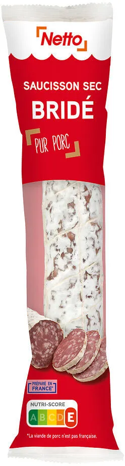HD Saucisson sec bridé pur porc 400g