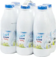 Lait uht 1/2 ecreme bt pack 6x1l