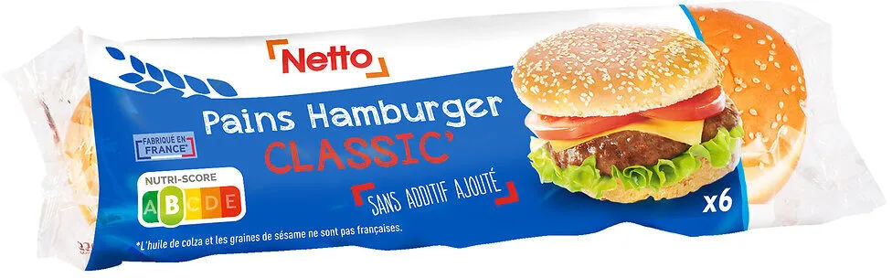 Pain Hamburger x6