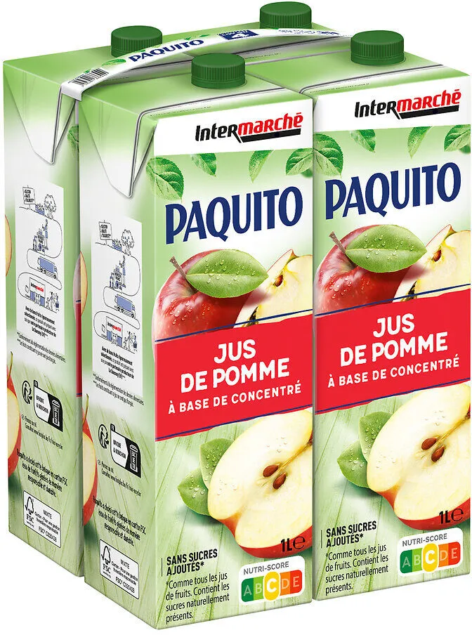 Abc pomme briques 4x1l