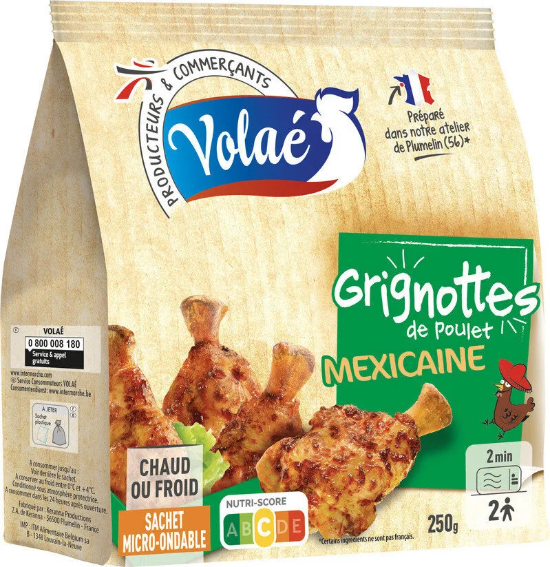 Grignottes de poulet mexicaine