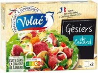 GESIERS DE CANARD CUITS DANS LA GRAISSE DE CANARD - 300g