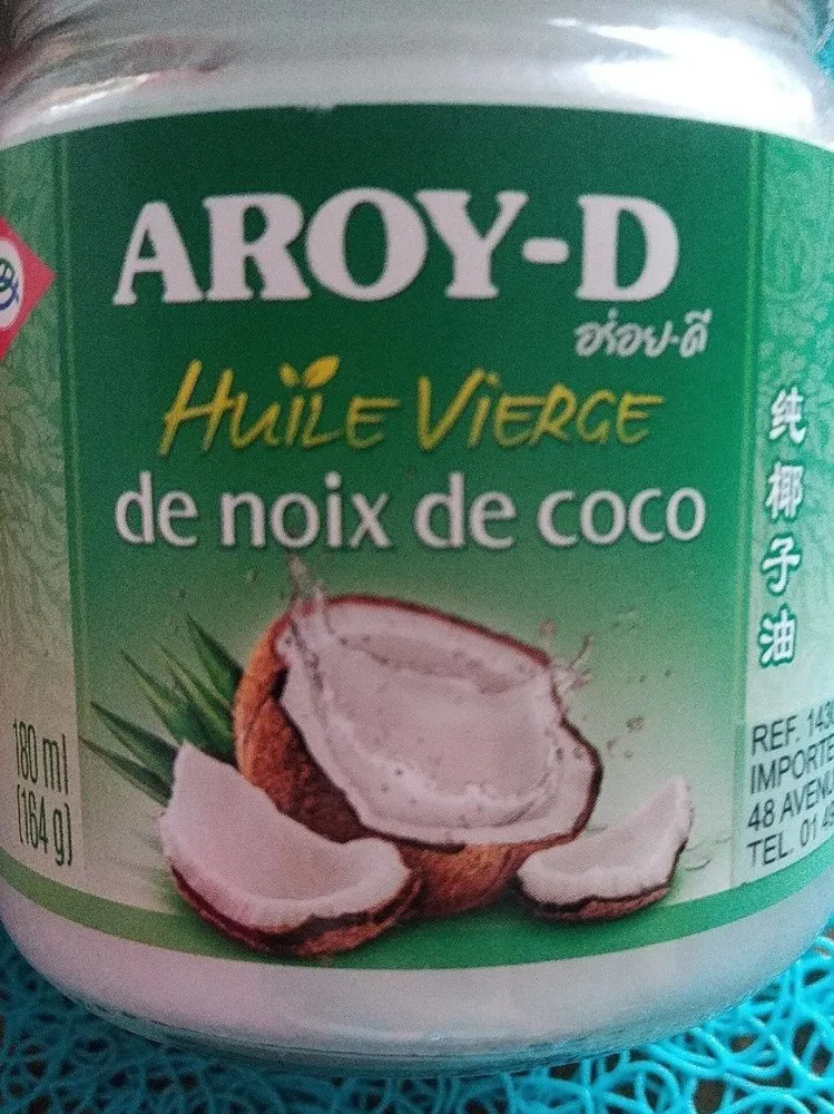 huile vierge de noix de coco