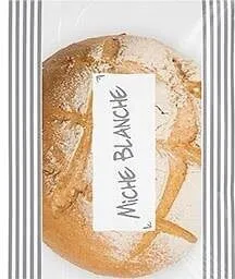 Miche blanche crue/400g cuite