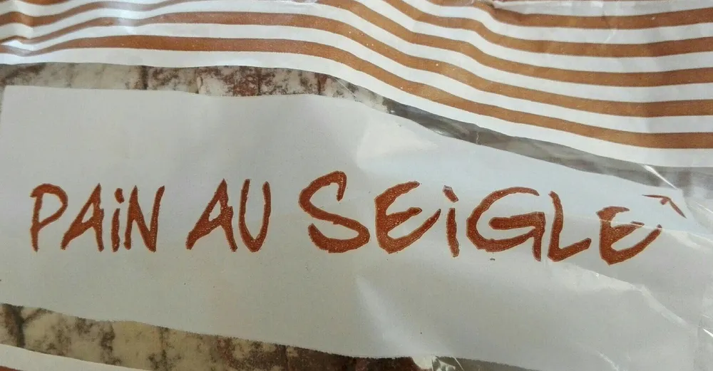 Pain spécial seigle
