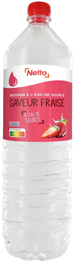 Eau aromatisee fraise 1,5l