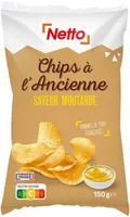 Chips à l'ancienne saveur moutarde