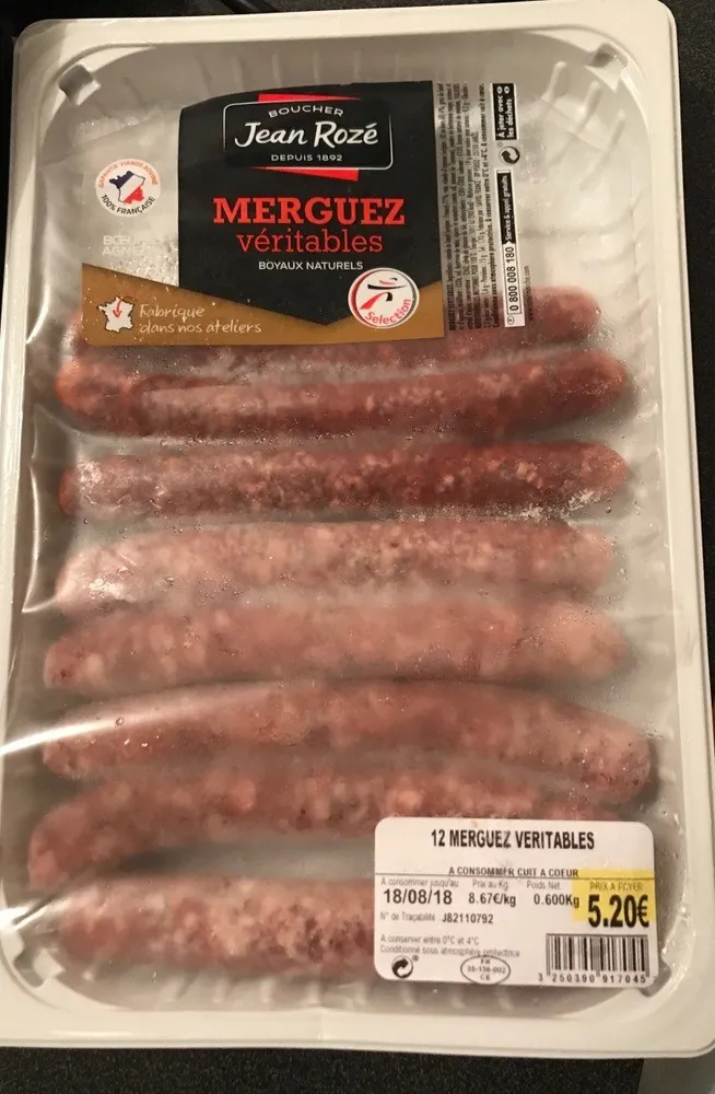 Merguez véritables