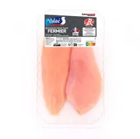 2 filets de poulet fermier blanc Label Rouge - 300g PV