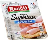 Jambon sup dd csn tsr 4t 140g