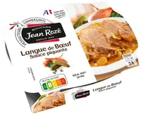 Langue de bœuf sauce piquante - Cuisiné 300g poids fixe