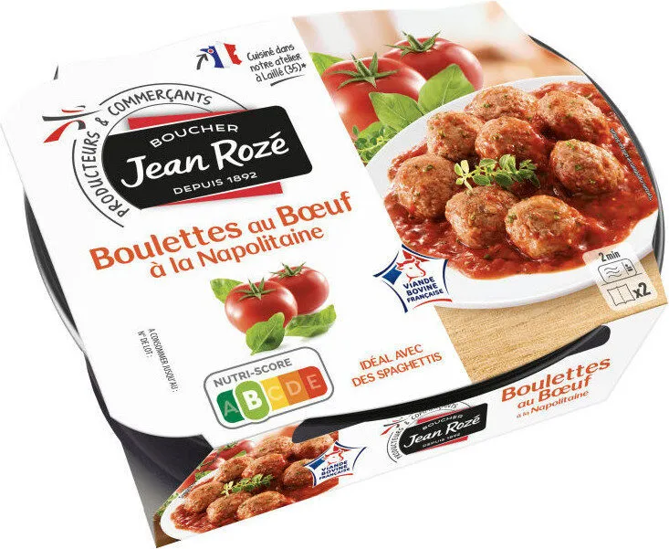 Boulettes au bœuf à la napolitaine