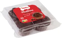 Muffins chocolat aux pépites de chocolat x4