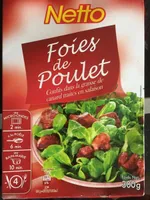 FOIES DE POULET CONFITS DANS LA GRAISSE DE CANARD - 300g