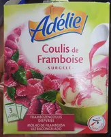 Coulis de framboise surgelé