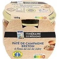 VERRINE Pâté de campagne breton à l'eau de vie de cidre
