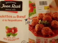 Boulettes au boeuf à la napolitaine