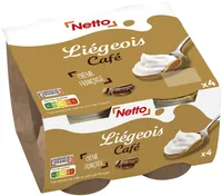 Liegeois saveur cafe 4x100g