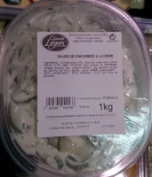 Salade de concombres à la crème