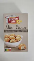 Mini-Choux saveur Chèvre et Poivre