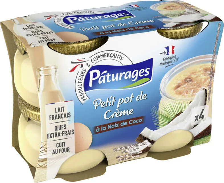 Petit pot de crème à la Noix de coco