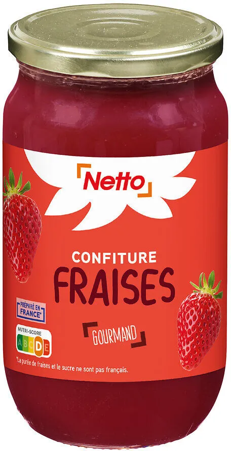 CONFITURE de fraises 35% fruits - 1 kg