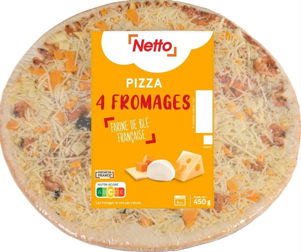Pizza 450g - 4 fromages