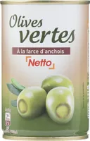 Boîte 270g Olives vertes à la farce d'anchois
