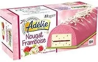 Bûche framboise - nougat (S/G) - 1000mL