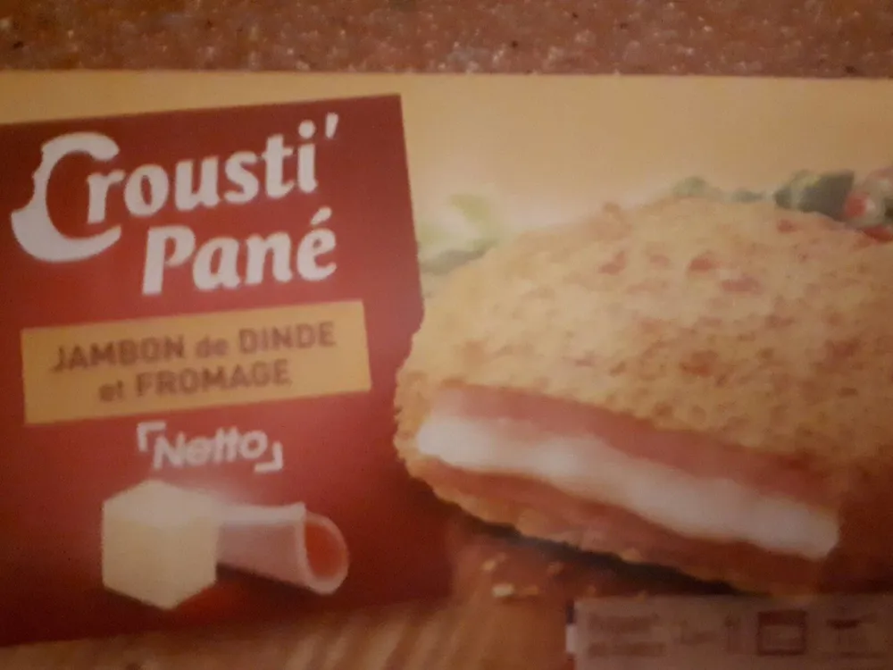 Crousti' Pané Jambon de Dinde et Fromage
