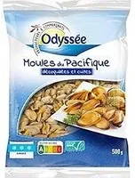 Moules du pacifique decoquillees cuites asc 500g