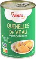 Quenelles de veau sauce financière 400g