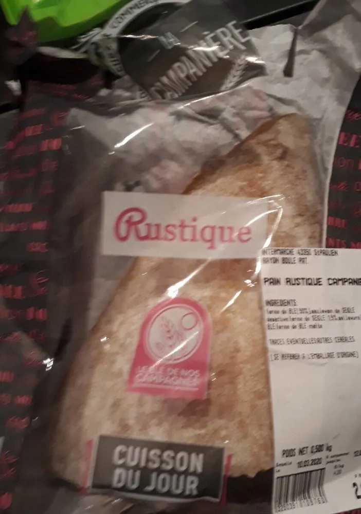 Pain rustique
