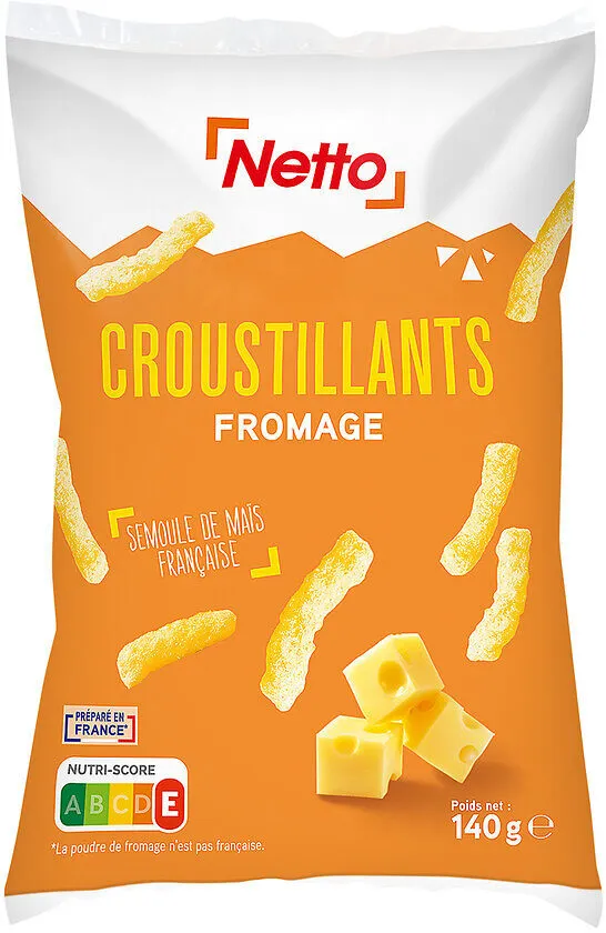 Soufflés croustillants goût fromage