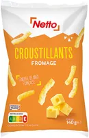 Soufflés croustillants goût fromage
