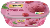 Bac sorbet framboise - 1L
