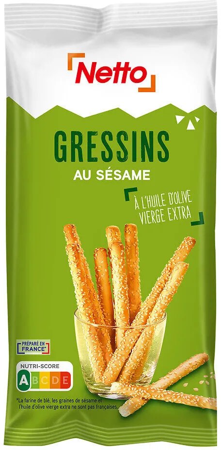 Gressins au sésame