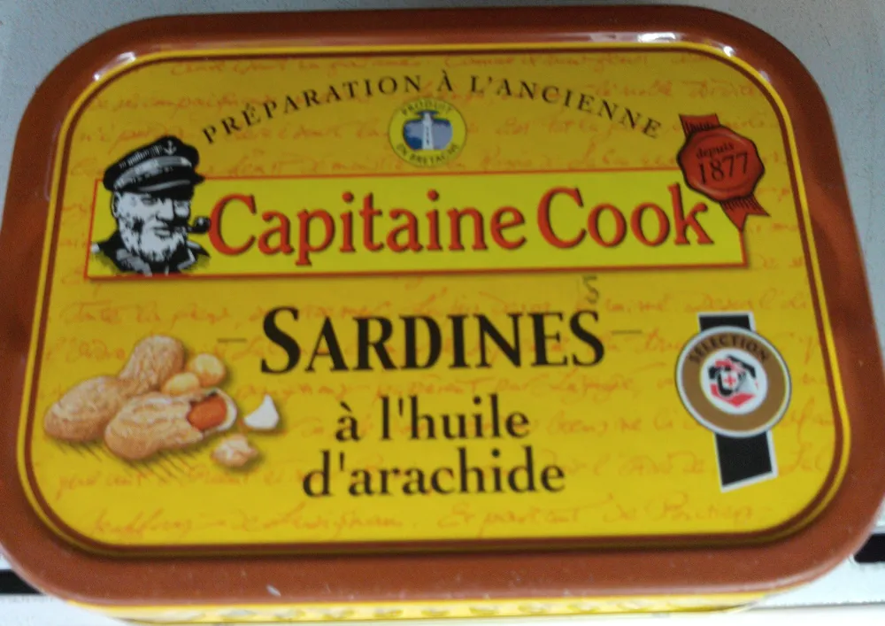 Sardines à l'huile d'arachide